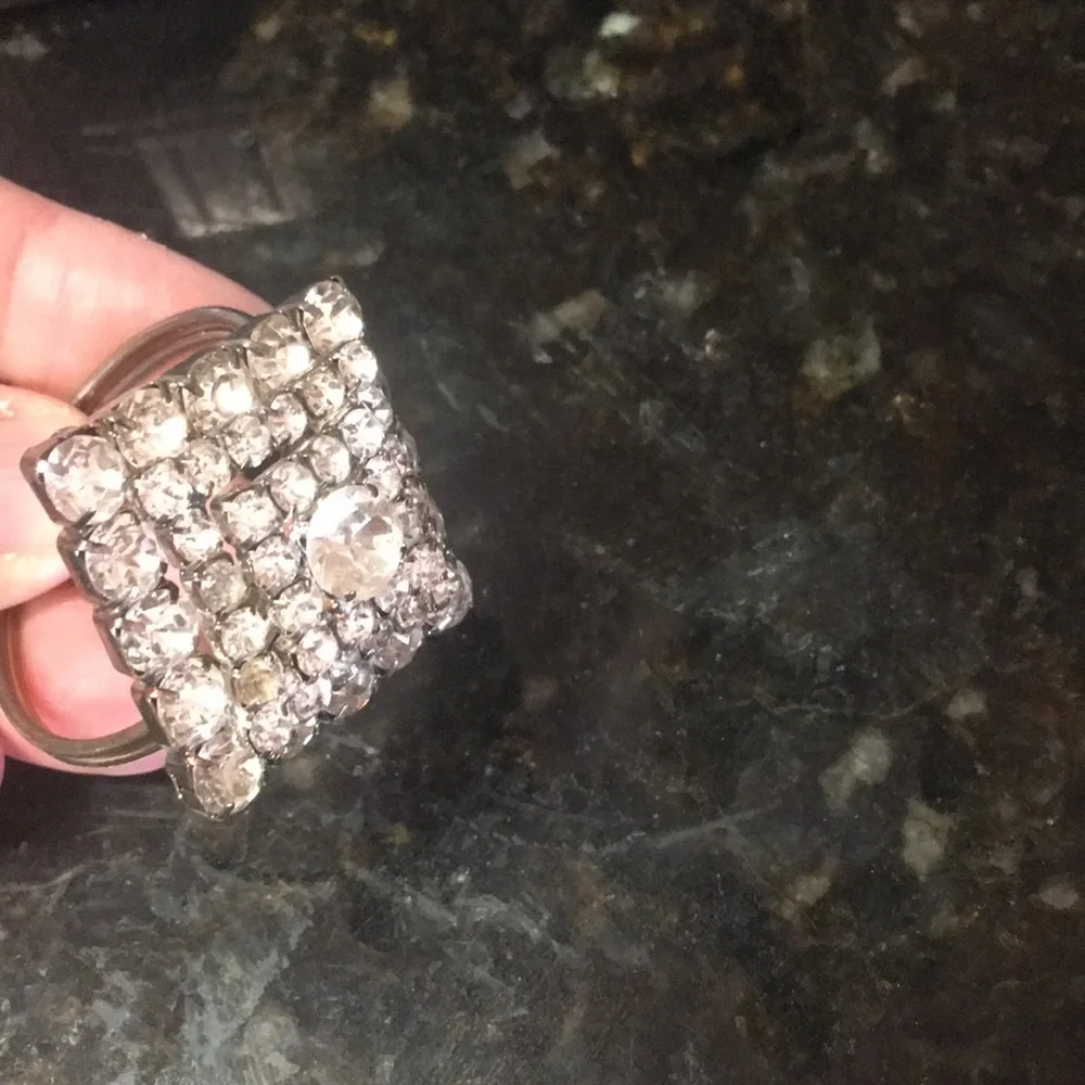 Crystal Napkin Rings Set of 4